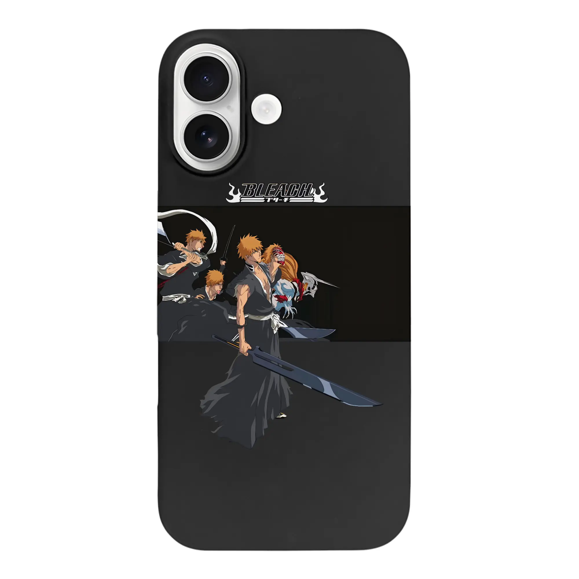 ブリーチ グッズ 黒崎 一護 - iPhone 17 シリーズ シリコンケース 薄型 耐衝撃 指紋防止 ソフトタッチカバー 精密フィット 傷防止 保護ケース iPhone 17/17 Air/17 Pro/17 Pro Max 対応